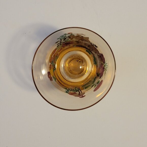 NEW Anthropologie Nathalie Lete Glass Goblet Collection Fall Thanksgiving - Picture 4 of 7